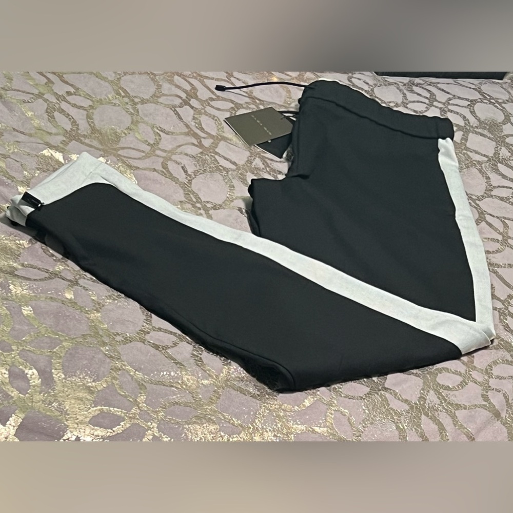 BRAND NEW WITH TAGS - Zara black and white joggers size XL